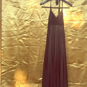 BCBG brown fancy dress